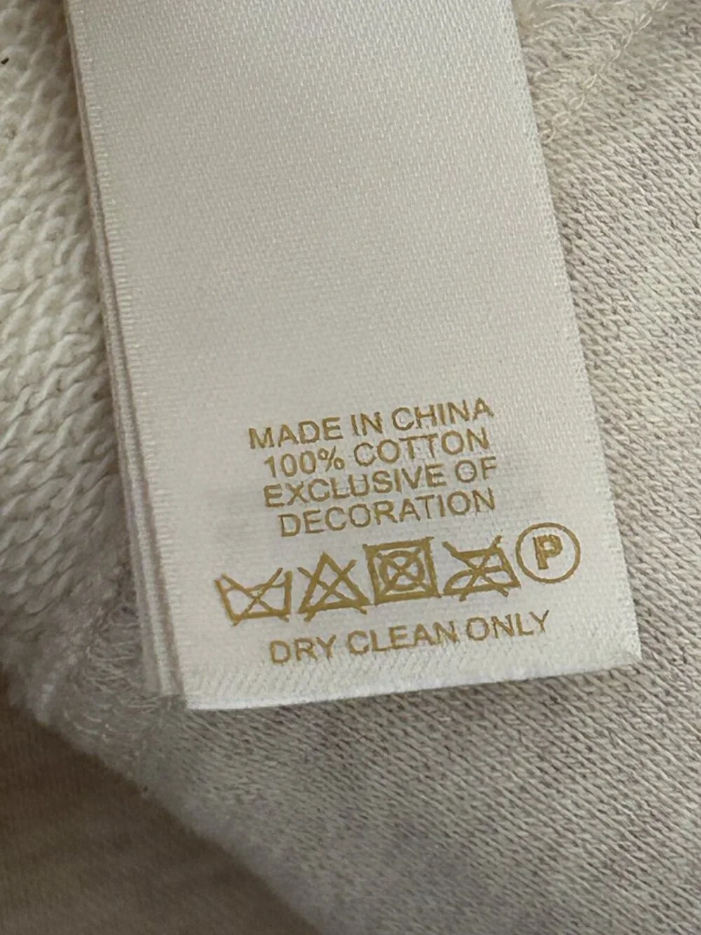 Kate Spade Cream Statement Bow Sweatshirt XSmall